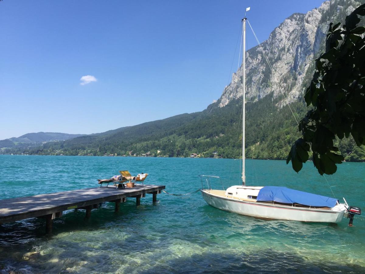 See-Hotel Post am Attersee Weissenbach am Attersee Buitenkant foto