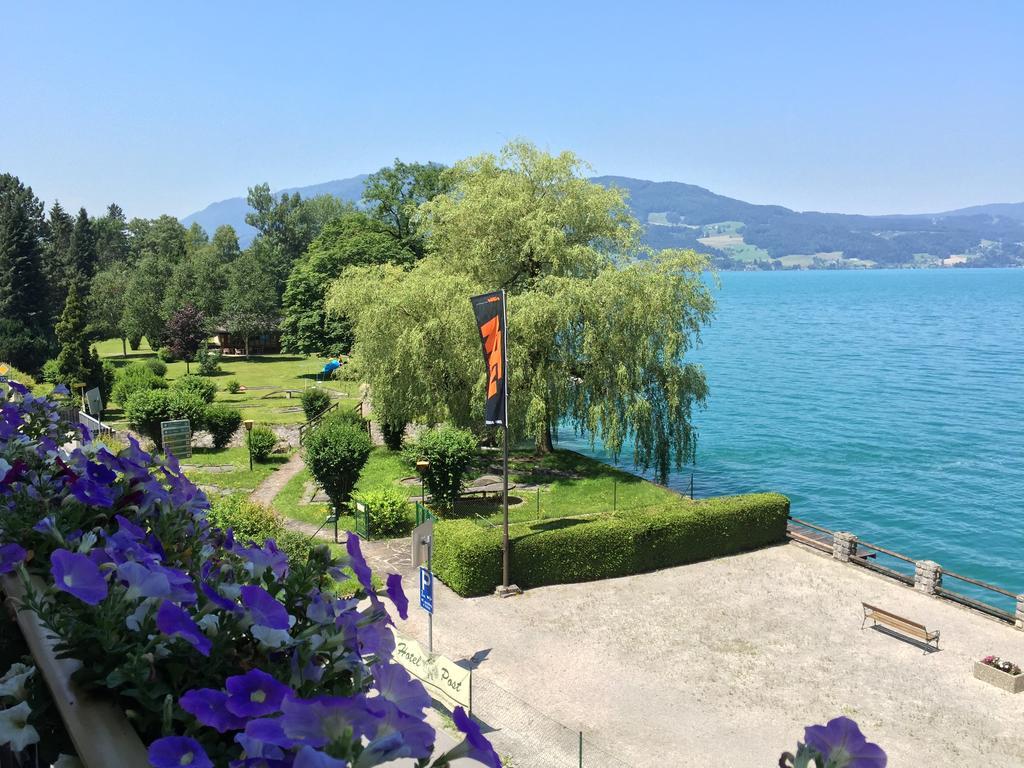 See-Hotel Post am Attersee Weissenbach am Attersee Kamer foto
